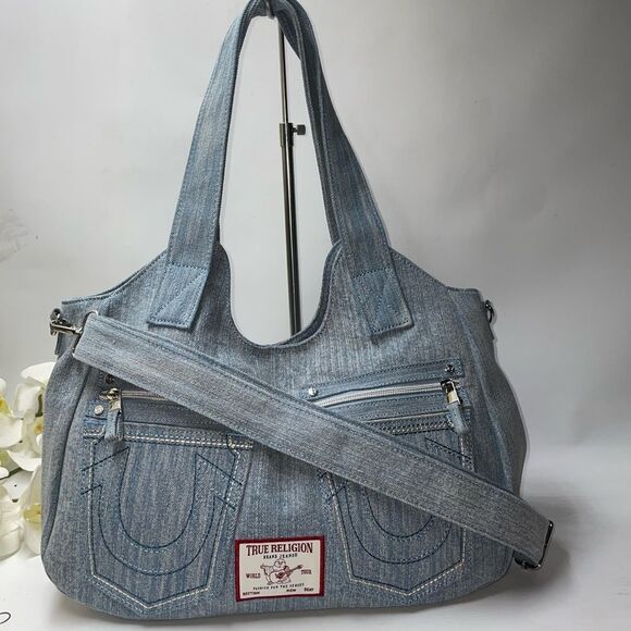 True Religion Handbags - NEW True Religion Denim Shoulder Bag